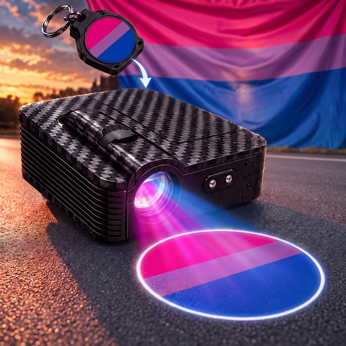 PrideLights Car Projector