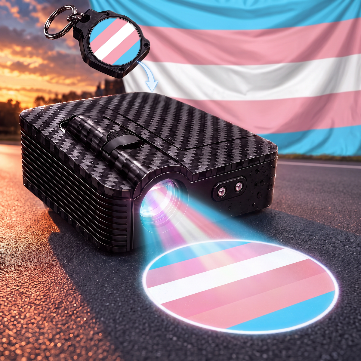PrideLights Car Projector