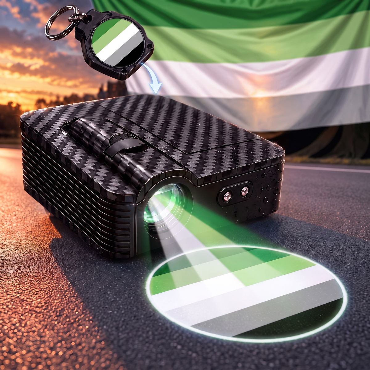 PrideLights Car Projector