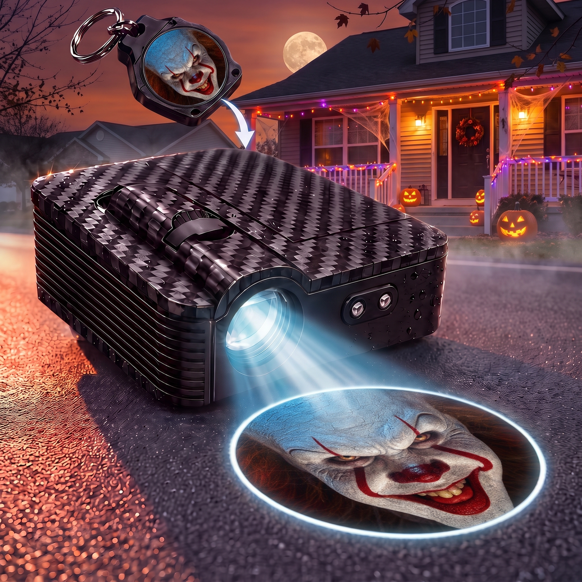 HorrorDoor Projector Lights